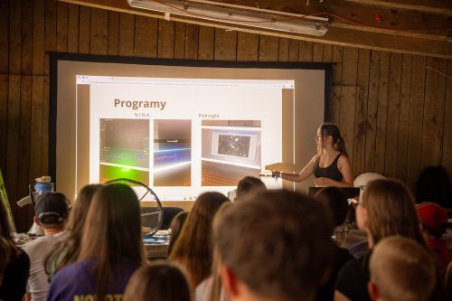 Presentation of the MRT project and the results of its testing by the astrophotography expert group at Astronomy Camp 2025.