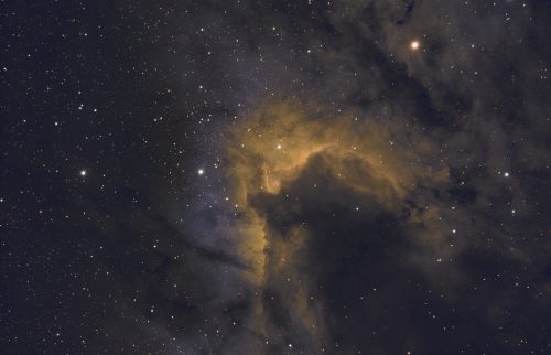 SH2-155 The Cave Nebula / Kryštof Macek / 9.11.2025 / SHO 6 hodin celkem